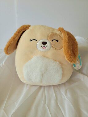 Squishmallows Harrison The Dog Plush 9" Kellytoys NWT